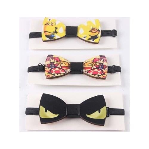 Fashion Weastern Wood Elegant Gentleman Bow Ties Handmade Butterfly Wedding Party Bow Ties Butterfly Wooden Unique Tie for Man