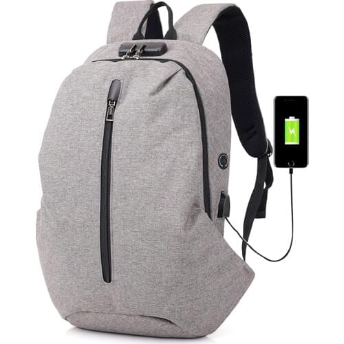 2019 man laptop backpack usb Anti-theft charging computer backpacks casual style bags male business travel bag backpack