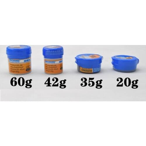 Mechanic Solder Paste BGA SMD PCB Flux for Soldering Welding Fluxes Tin Cream Sn63/Pb37 Flux Repair Tool XG-50 XG-30 XG-40 XG-80