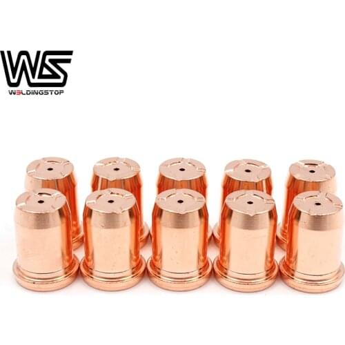 Plasma Cutting Cutter Torch S75 PD0114-10 Tip 1.0mm 0.039'' Nozzle 50A Fit Trafimet Aftermarket Parts Consumables PKG-10