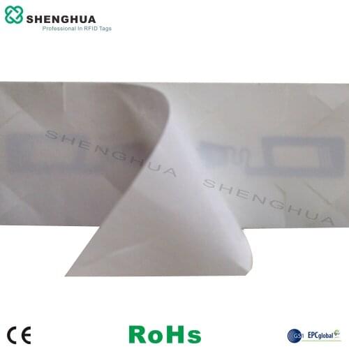 10pcs rfid windshield label PET EPC CLASS1 G2 h3 chip long passive rewritable programmable uhf windshield tag rfid car sticker