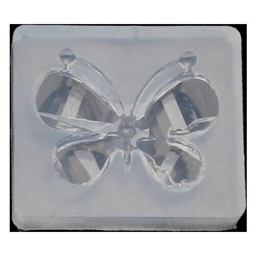 Cute Butterfly Silicone Resin Molds Earring Necklace Pendant Jewelry Tools