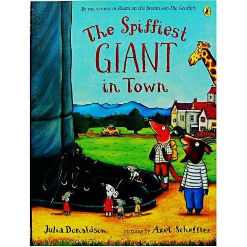 The Spiffiest Giant in Town By Julia Donaldson Educational English Picture Book Learning Card Story Book For Baby Kids Children