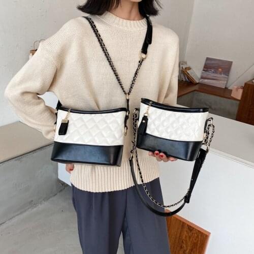 Vintage Rainbow Chain Shoulder Bag Women Crossbody Messenger Bags 2021 New Handbag Purse Ladies Messenger Bags Totes Qualited