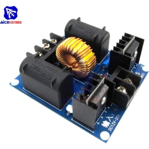 ZVS Tesla Coil Marx Generator DC 12V 30V 20A 1000W High Voltage Flyback Driver Board Power Supply Boost Induction Heating Module