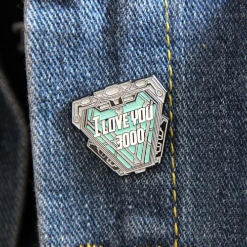 Cool Metal Brooches and Pins Enamel Pin for Backpack/Bag/Clothes Badge Brooch T-shirt Collar Jewelry 1pcs