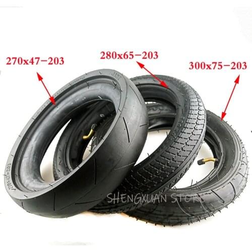 270x47-203 tyre 280x65-203 300x75-203 inner tube and tyre fits for Childrens tricycle baby trolley pneumatic tire