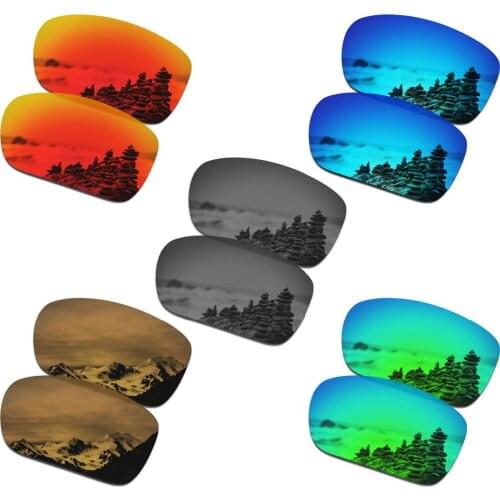 SmartVLT 5 Pairs Polarized Sunglasses Replacement Lenses for Oakley Scalpel - 5 Colors