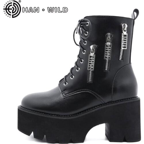 Женские ботильоны на танкетке HANWILD China At AliExpress