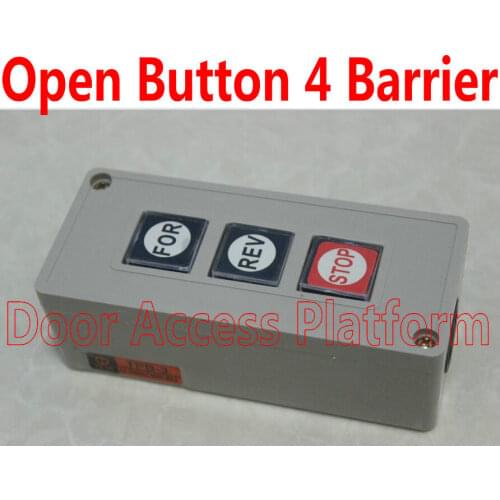 Push Button Swtich For Car Barrier Gates System, Switch 3 Buttons Working for Gate Opener,access control switch Open Close Stop
