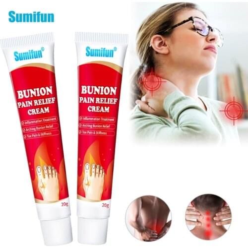 Sumifun 20g Arthritis Tenosynovitis Pain Relieve Cream Joint Swelling Muscle Pain Backache Stiff Shoulder Rheumatism Ointment