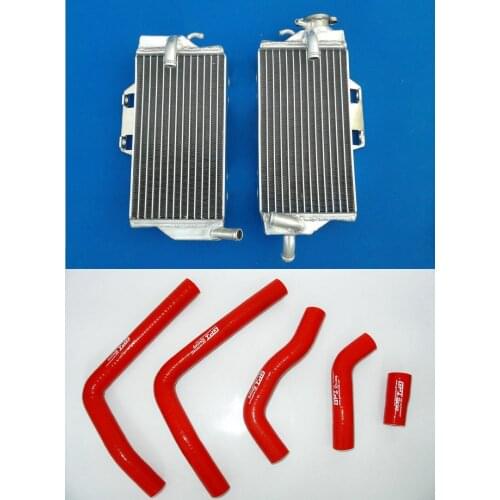 L&R NEW performance For Honda CR125 CR125R 2005 2006 2007 CR 125 R 07 06 05 all Aluminum radiator and hose