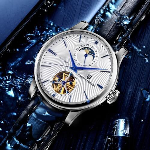 PAGANI DESIGN Mens watches Brand Luxury Automatic watch Tourbillon men casual Mechanical Wrist watch men 100M Waterproof Clock