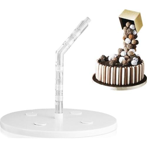 Cake Support Structure Frame Anti-gravity Cake Stand Set Hanging Decorative Stand Birthday Wedding Party DIY Cake Tools