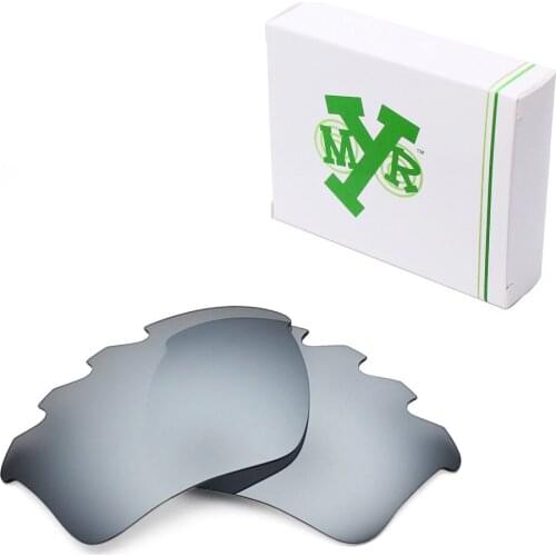 Mryok POLARIZED Replacement Lenses for Oakley Half Jacket 2.0 XL Vented Sunglasses Silver Titanium