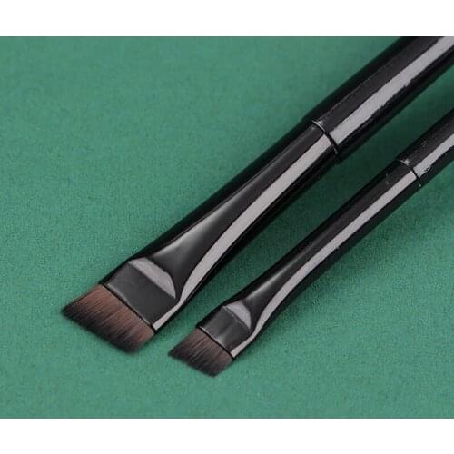 Super Thin Angled liner Makeup Brush Eyebrow Brush Synthetic eye Makeup Brush Fine Eyebrow sharp cosmetic tools Makeup Brushes