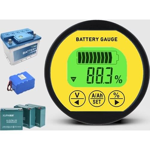 2021 New DC 0-80V 50A 100A 350A Battery Tester Voltage Current Meter Battery Capacity Monitor Indicator Ammeter Voltmeter