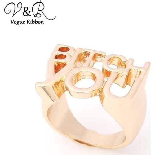 Vogue Ribbon Women's Gold Rings