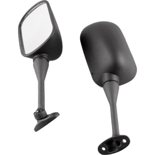 1Pair Black Motorcycle Rear Wing Rearview Rear View Side Mirrors For Honda CBR600RR 2003-2017 & CBR1000RR 2004-2007