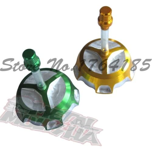 Alumunum cnc fuel tank cap for crf50 crf70 klx110 dirt bike parts motocycle