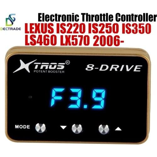 Car Electronic Throttle Controller Racing Accelerator Potent Booster For Lexus IS220 250 350 LS460 LX570 2006- Tuning Parts