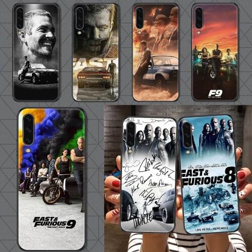 Fast and Furious Moive Phone case For Samsung Galaxy A 3 5 7 8 10 20 21 30 40 50 51 70 71 E S 2016 2018 4G black 3D hoesjes