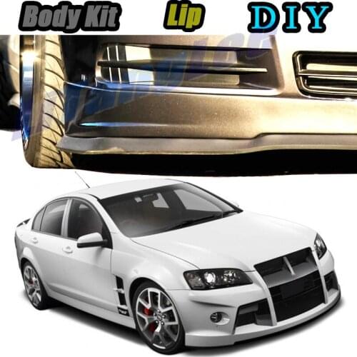 Car Bumper Lip Front Spoiler Skirt Deflector For Holden Monaro / HSV 2001~2006 Tune Car Modified Body Kit VIP Hella Flush Lips