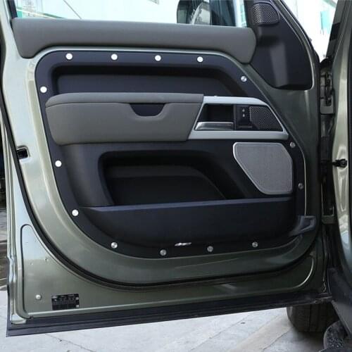 For Land Rover Defender 110 2020 2021 Aluminum Door Screw Decorative Cover Central Control Screw Protective Sticker Accessories