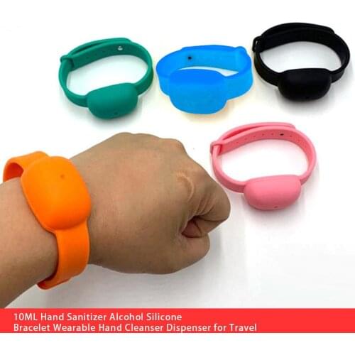 Adult Kid Liquid Wristband Hand Pumps Hand Portable Bracelet Liquid Dispensing Wrist Strap Silicone Bracelet Pumps Band