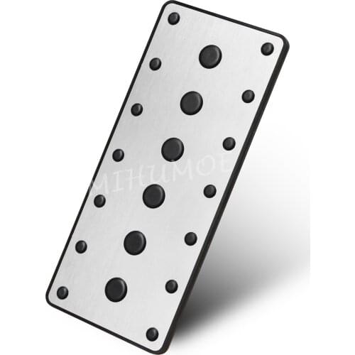 Foot Rest Footrest Dead Pedal Cover Overlay Accessories For Toyota Land Cruiser Prado LC150 LC200 Lexus LX570