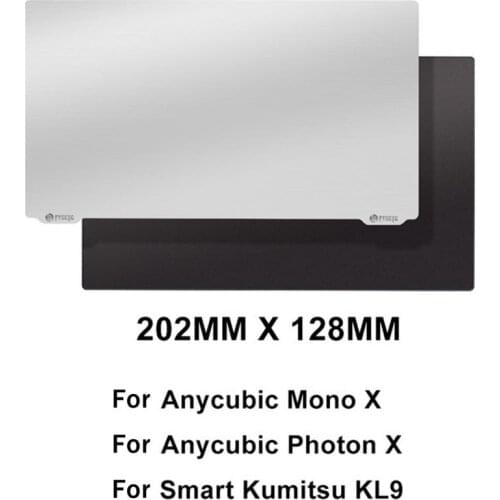 Spring Steel Sheet Plate 202*108mm L3D Printer Platform Panel 3D Printer Accessory​ For Anycubic for Mono X for Anycubic