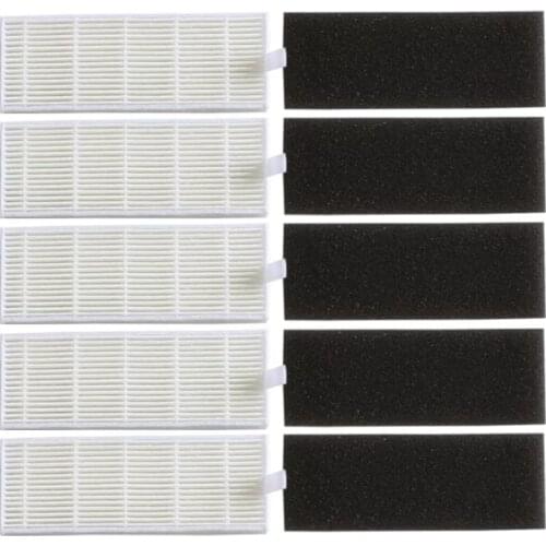 Robot hepa filter for ECOVACS deebot M82 DM82 Robotic vacuum cleaner parts filters replacement
