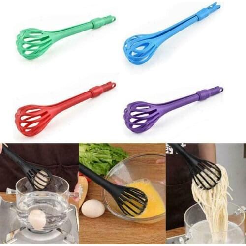 Spaghetti Noodle Clip Egg Beater Egg Clip Salad Mixer Anti-scalding Food Clip Three In One Multifunctional Kitchen Tools hot