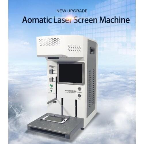 TBK958A Auto Focus Laser Engraving Marking Printing Machine Glass Remover Frame Separating Machine for Phone