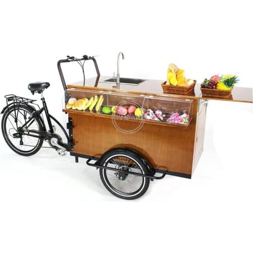 Three wheels mobile coffee bike food truck for sale