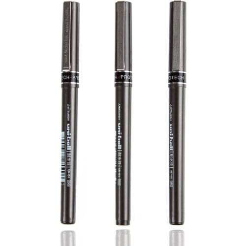 Uni-Ball UB-155 0.5mm Eye Micro Liquid Ink Rollerball Pens Direct liquid water-based pen Black/Blue/Red Color 1 Piece
