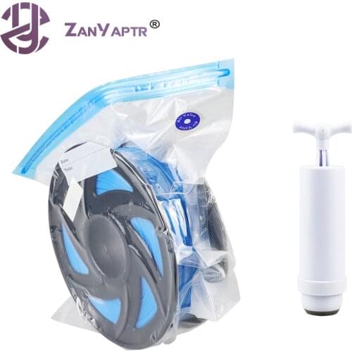 3D Printer PLA/ABS/TPU/PETG Filament Vacuum Storage Bag Consumables Safekeeping Humidity Resistant Sealing Bag Keep Filament Dry