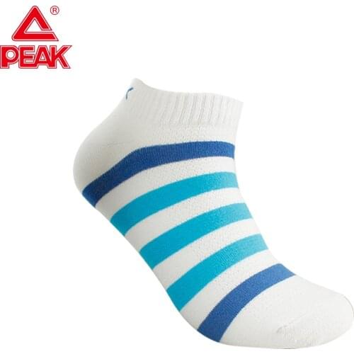 PEAK Cycling Socks Men Sport Breathable Road Bicycle Outdoor Sports Racing Basketball Socks