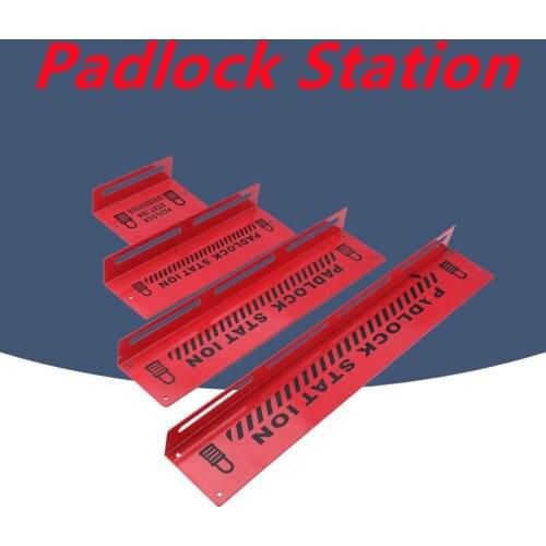 Padlock Hanger Station for SafetyLock Simple Lock Management Station Strong Bearing Capacit