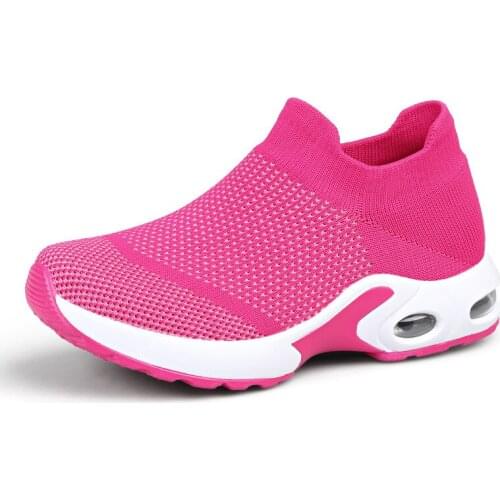 Spring Summer Women Shoes 2021 New Air Cushio Comfortable Breathable Vulcanized Shoes Woman Round Toe Non Slip sneakers Shoes621