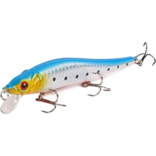 1Pcs/lot 115mm/14g Fishing Lure Minnow Hard Bait with 3 Fishing Hooks iscas artificiais para pesca crankbait fishing tackle
