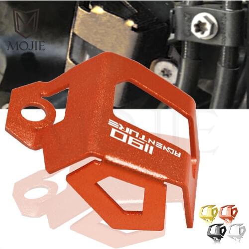 For 1190 ADVENTURE Rear Brake Fluid Reservoir Cap Guard Protector 1190 ADVENTURE Motorcycle Brake Cylinder Reservoir Cover