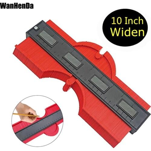 12/25cm Contour Gauge Plastic Profile Copy Contour Gauges Standard Wood Marking Tool Tiling Laminate Tiles General Tools