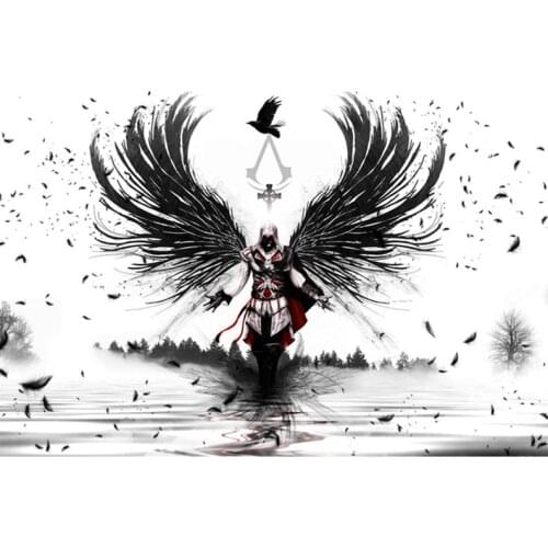 5D Diy Diamond Embroidery assassin Diamond Painting Cross Stitch Needlework Craft Full Square Rhinestone Mozaik puzzle ZP-2371