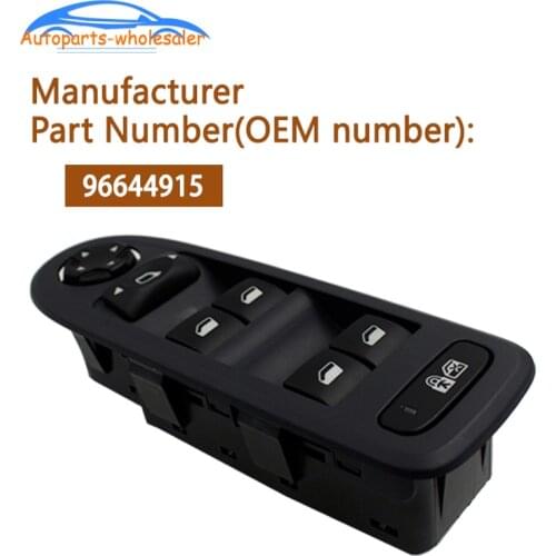 96644915 For 2008-2013 Peugeot 308 5 Door Hatchback Wagon Master Power Window Switch Mirrow Switch Car
