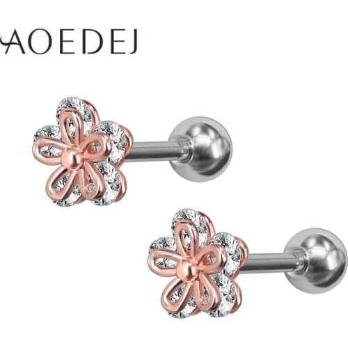AoedeJ Women's Gold Earrings