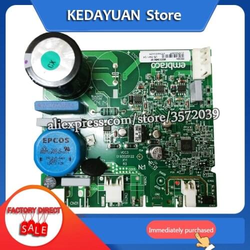 Free shipping 100% test for embreaco VCC2456 07 FVariable frequency compressor drive plate 0193525122 with black box