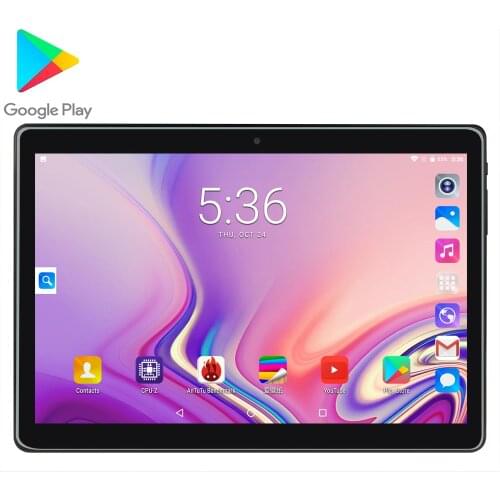 Free shipping Google Android 9.0 Smart tablet pcs 10 inch Deca core the tablet Ram 8GB Rom 128GB 1280*800 IPS 10 Core MTK6797