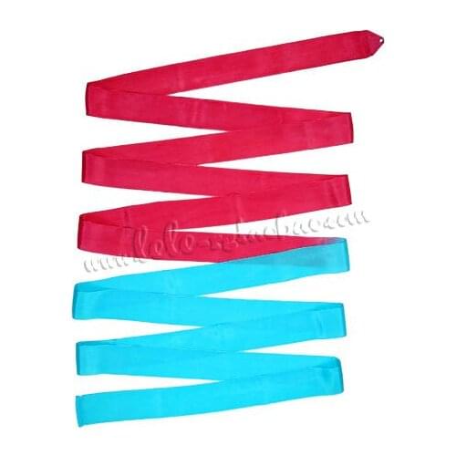 Two color Rhythmic Gymnastics Ribbon