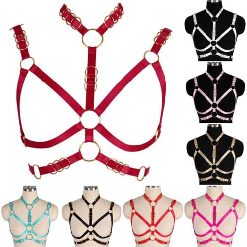 Erotic Lingerie Festival Rave Costume Womens Underwear Stocking Belt Sword Belt Adjustable Suspenders Belts Harness Bra Cage